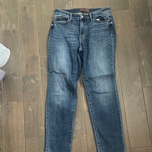 Judy Blue Dark Wash Straight Leg Jeans